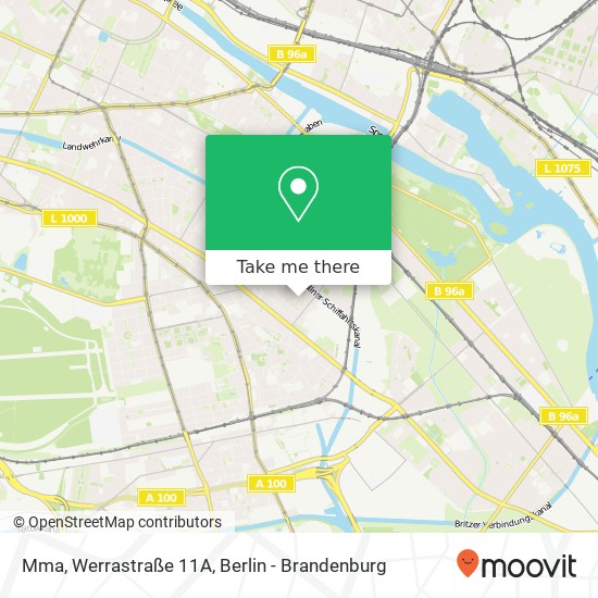 Mma, Werrastraße 11A map