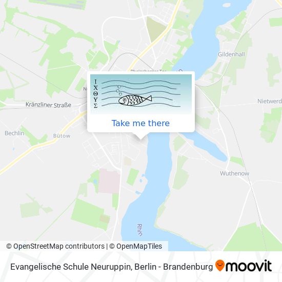 Evangelische Schule Neuruppin map