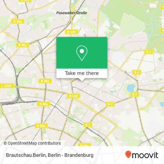 Brautschau.Berlin, Pistoriusstraße 88 map