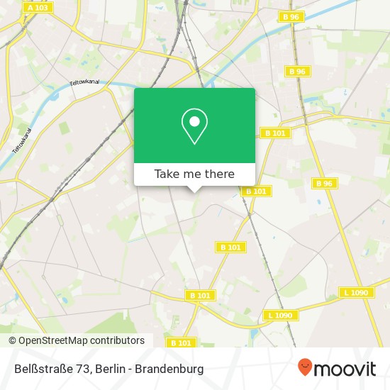 Belßstraße 73, Lankwitz, 12249 Berlin map