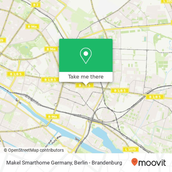 Makel Smarthome Germany, Frankfurter Allee 62 map