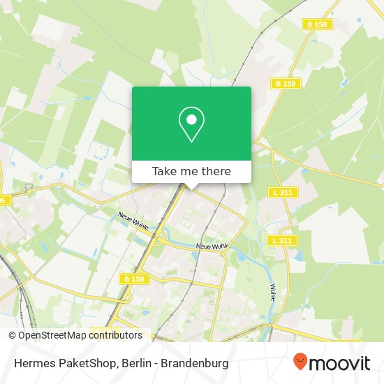 Hermes PaketShop, Havemannstraße 8 map