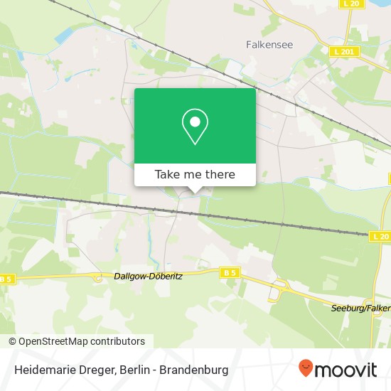 Карта Heidemarie Dreger, Eichendorffstraße 5