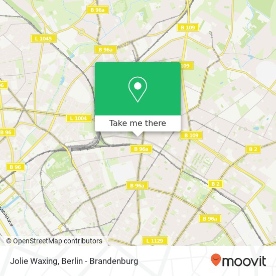 Jolie Waxing, Schivelbeiner Straße 5 map