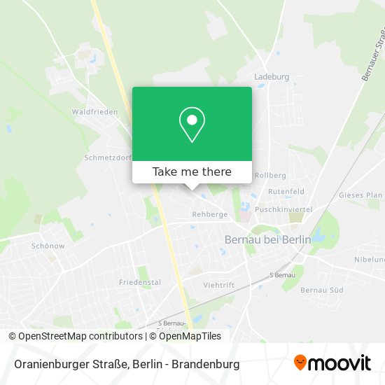 Oranienburger Straße map