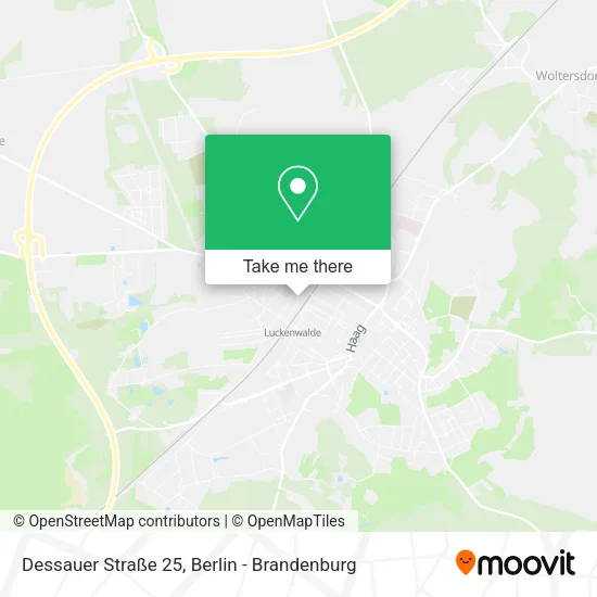 Dessauer Straße 25 map