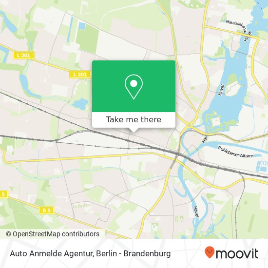 Auto Anmelde Agentur, Seegefelder Straße 92 map