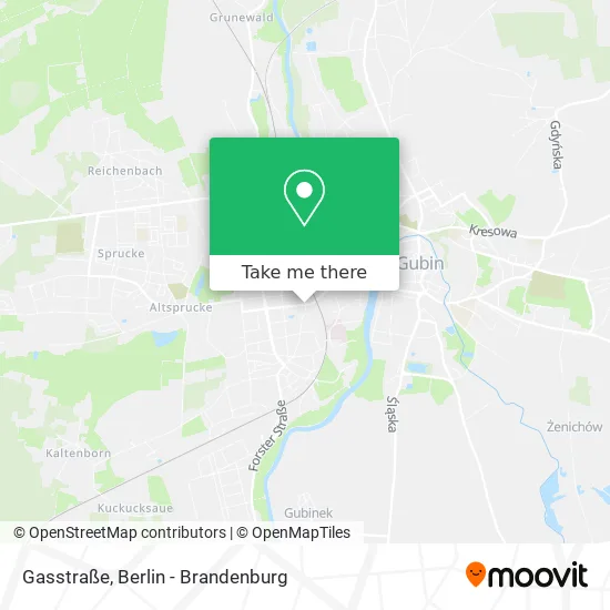 Gasstraße map