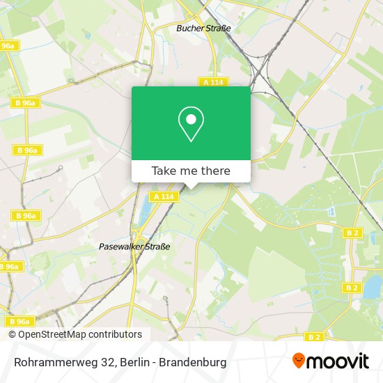 Rohrammerweg 32 map