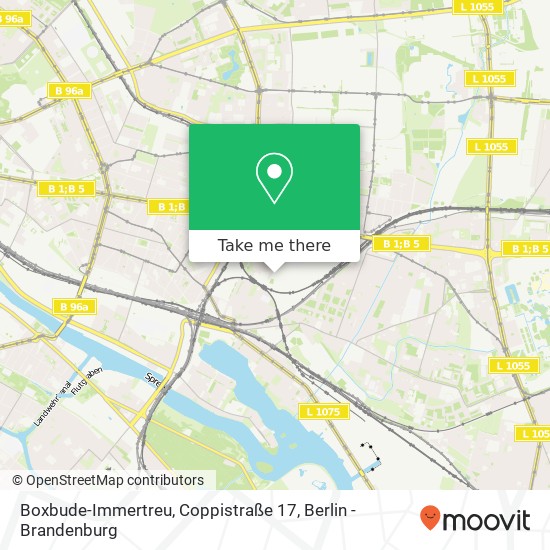 Boxbude-Immertreu, Coppistraße 17 map