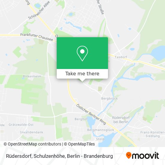 Rüdersdorf, Schulzenhöhe map