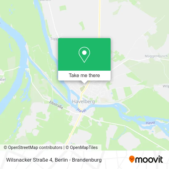 Карта Wilsnacker Straße 4