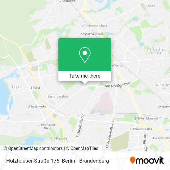 Карта Holzhauser Straße 175