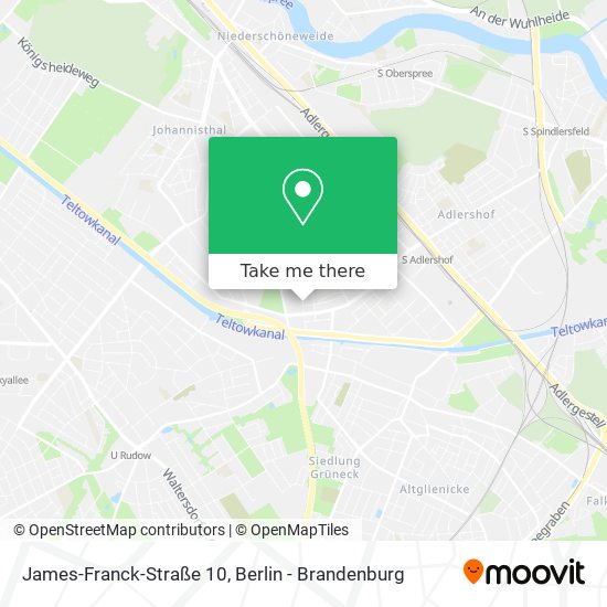 Карта James-Franck-Straße 10