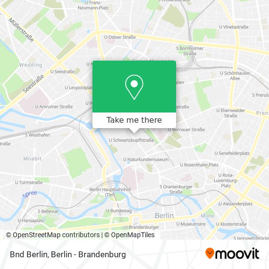 Карта Bnd Berlin