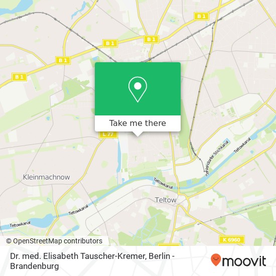Dr. med. Elisabeth Tauscher-Kremer, Lupsteiner Weg 62 map