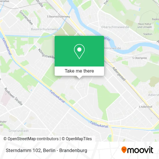 Sterndamm 102 map
