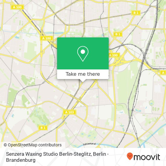 Senzera Waxing Studio Berlin-Steglitz, Rheinstraße 45 map