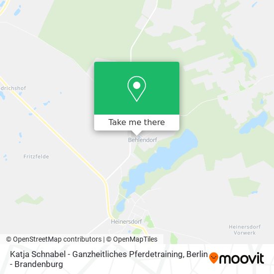 Карта Katja Schnabel - Ganzheitliches Pferdetraining