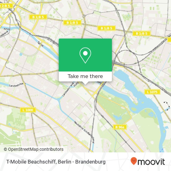 Карта T-Mobile Beachschiff, Eichenstraße 1