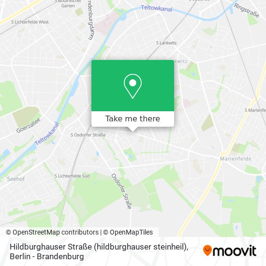 Hildburghauser Straße (hildburghauser steinheil) map