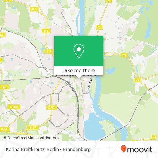 Karina Breitkreutz, Gubener Straße 40 map