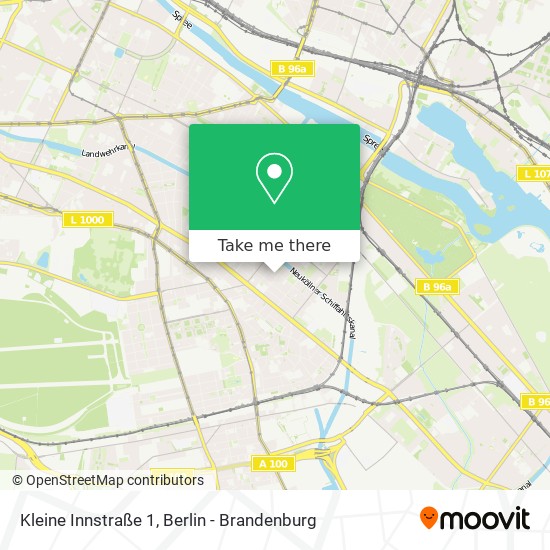 Карта Kleine Innstraße 1