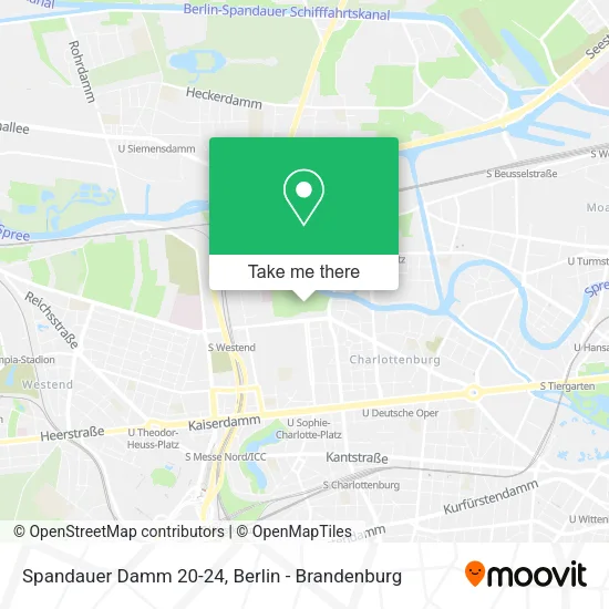 Карта Spandauer Damm 20-24