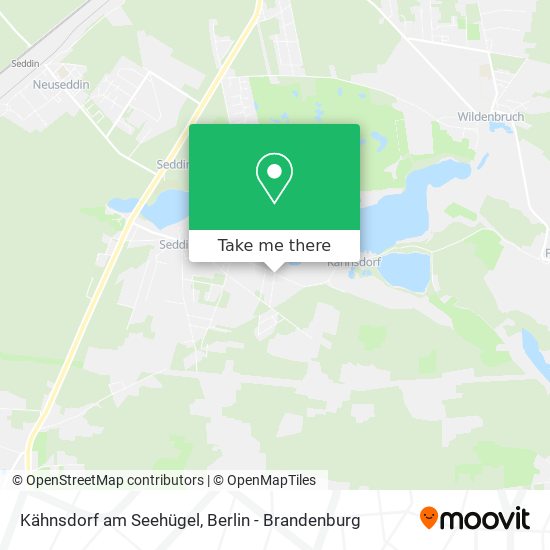 Kähnsdorf am Seehügel map