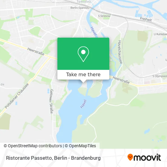 Ristorante Passetto map