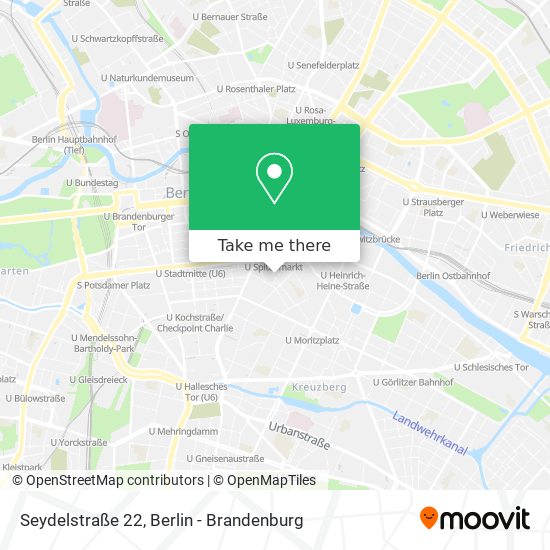 Карта Seydelstraße 22