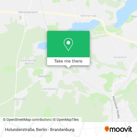 Карта Holunderstraße