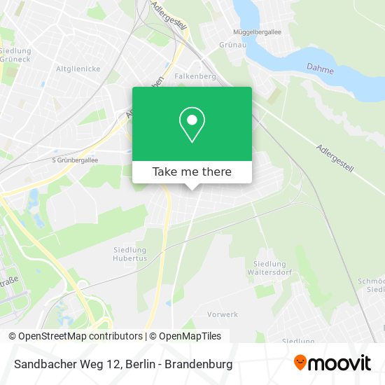 Sandbacher Weg 12 map