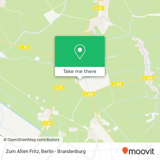 Zum Alten Fritz, Altlewin 18 map