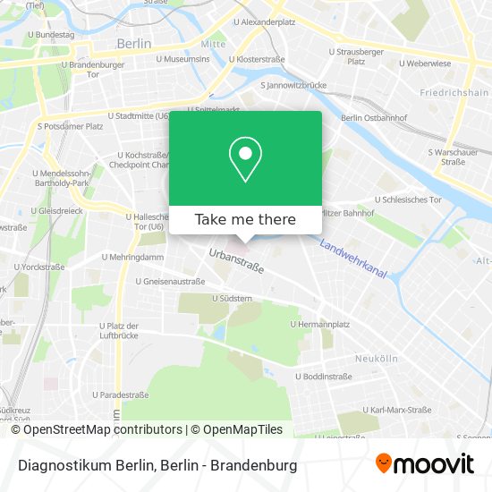 Diagnostikum Berlin map