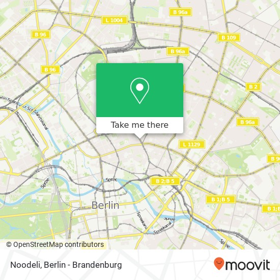 Карта Noodeli, Brunnenstraße 5