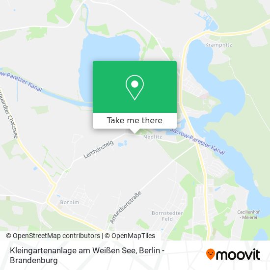 Карта Kleingartenanlage am Weißen See