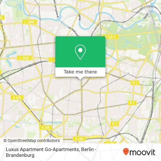 Luxus Apartment Go-Apartments map