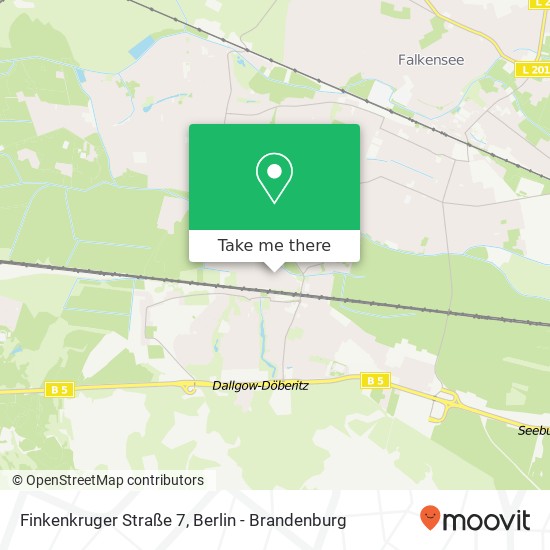 Finkenkruger Straße 7, 14624 Dallgow-Döberitz map