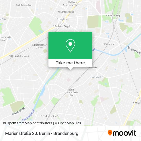 Marienstraße 20 map
