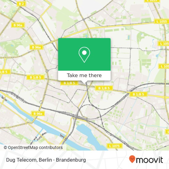 Dug Telecom, Frankfurter Allee 111 map