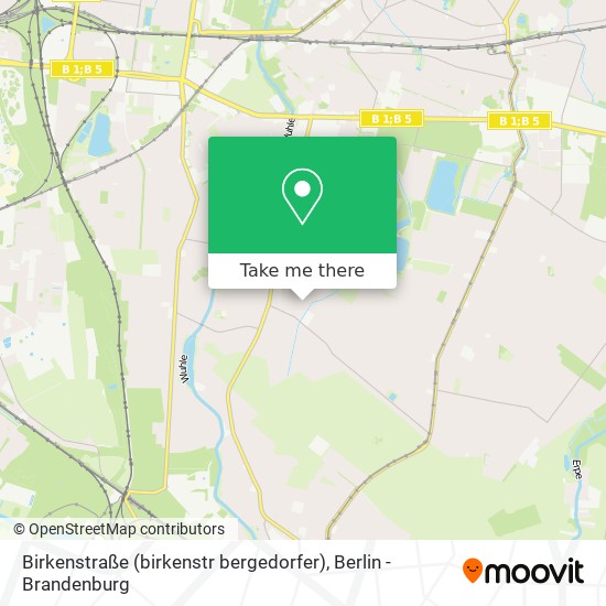Birkenstraße (birkenstr bergedorfer) map