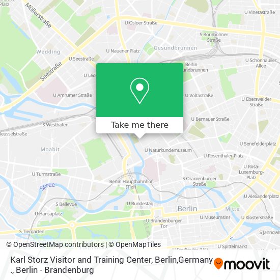 Карта Karl Storz Visitor and Training Center, Berlin,Germany .