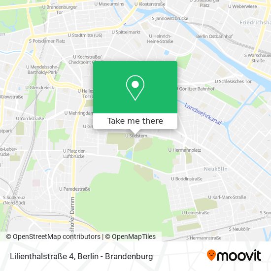 Lilienthalstraße 4 map