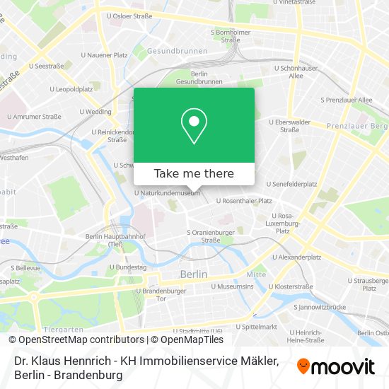 Dr. Klaus Hennrich - KH Immobilienservice Mäkler map
