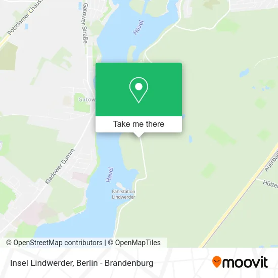 Карта Insel Lindwerder
