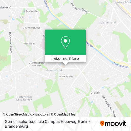 Gemeinschaftsschule Campus Efeuweg map