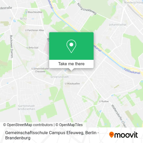 Карта Gemeinschaftsschule Campus Efeuweg