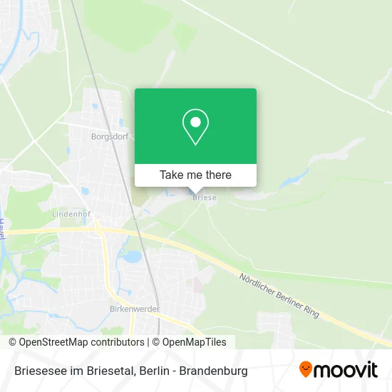 Карта Briesesee im Briesetal