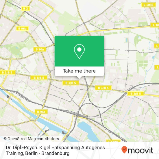 Dr. Dipl.-Psych. Kigel Entspannung Autogenes Training, Rigaer Straße 59 map